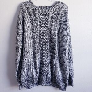 Everly Chunky Knit Long Sleeve Sweater